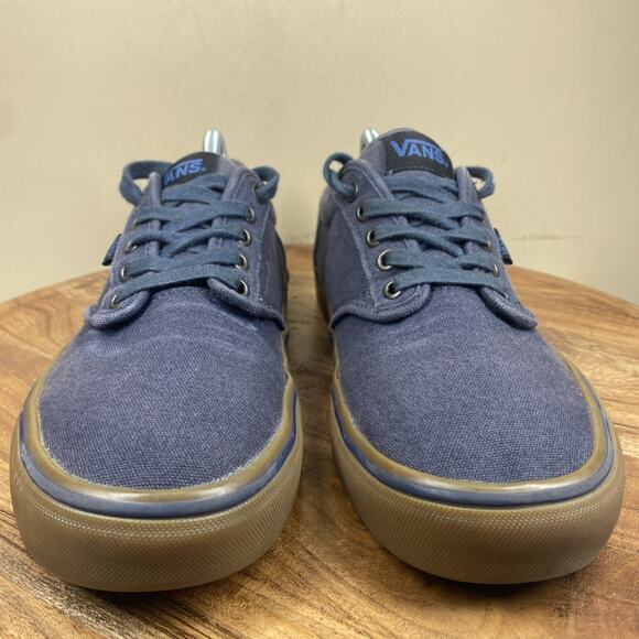 Vans Off The Wall Old Skool Mens Navy Blue Gum Size 10 Low Top Shoes main image 6